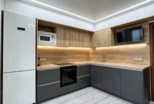 Угловая кухня Запад 2,6х2 м